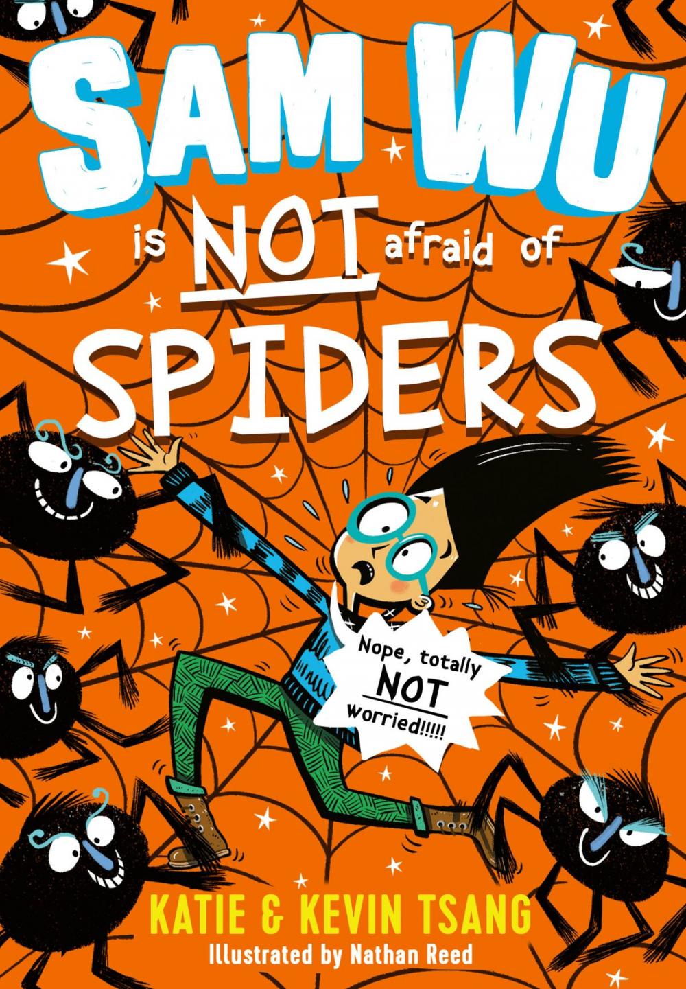 Big bigCover of Sam Wu is NOT Afraid of Spiders!