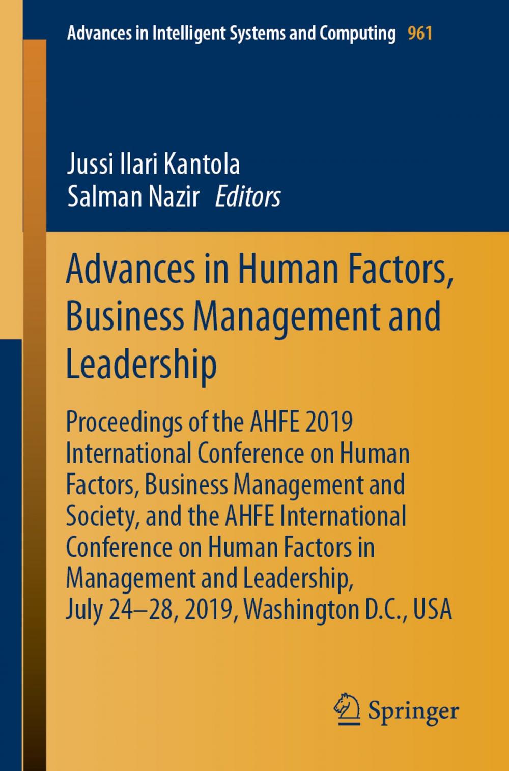 Big bigCover of Advances in Human Factors, Business Management and Leadership