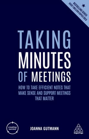 Cover of the book Taking Minutes of Meetings by Robin Hoyle