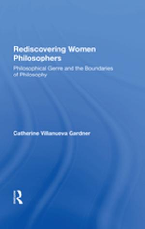 Cover of the book Rediscovering Women Philosophers by 