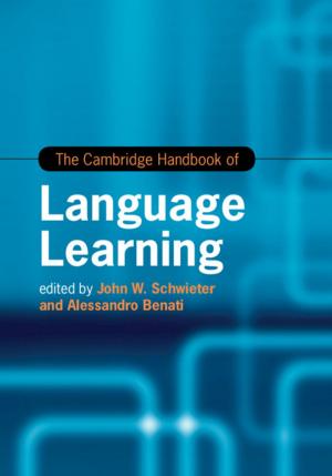Cover of the book The Cambridge Handbook of Language Learning by Robert Yeats