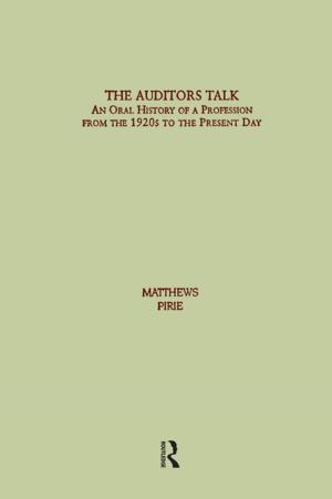 Book cover of Auditor's Talk