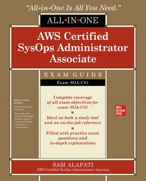 Cover of the book AWS Certified SysOps Administrator Associate All-in-One-Exam Guide (Exam SOA-C01) by Trevor Rhodes
