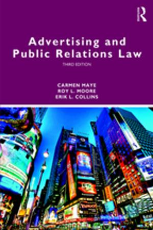 Cover of the book Advertising and Public Relations Law by Andrew Fisher, Jonathan Tallant