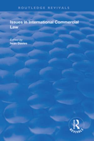 Cover of the book Issues in International Commercial Law by Duncan Cartwright