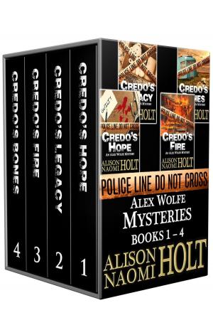 Book cover of The Alex Wolfe Mysteries Books 1-4