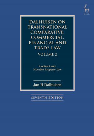 Book cover of Dalhuisen on Transnational Comparative, Commercial, Financial and Trade Law Volume 2