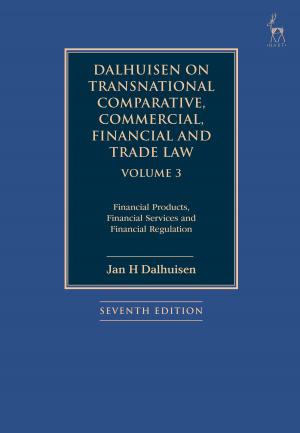 Cover of the book Dalhuisen on Transnational Comparative, Commercial, Financial and Trade Law Volume 3 by Professor Robert Kolb