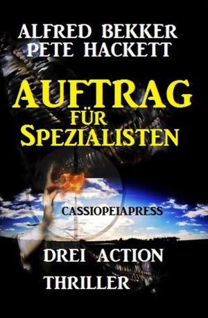 Cover of the book Auftrag für Spezialisten: Drei Action Thriller by Alfred Bekker