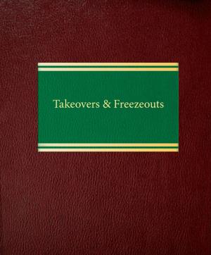 Cover of the book Takeovers & Freezeouts by Richard Raysman