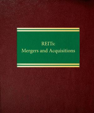 Cover of the book REITs Mergers and Acquisitions by Gregory C. Smith