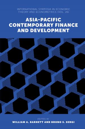 Cover of the book Asia-Pacific Contemporary Finance and Development by 