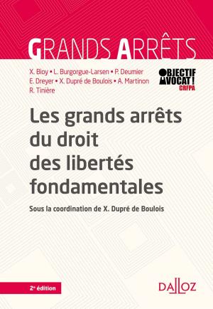 Cover of the book Les grands arrêts du droit des libertés fondamentales - 2e éd. by Caroline Dechristé, Christophe Radé, Magali Gadrat