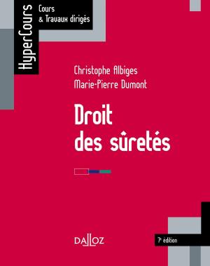 Cover of the book Droit des sûretés - 7e éd. by Christian de Lauzainghein, Marie-Hélène Stauble-de Lauzainghein, Xavier Cabannes