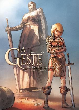Cover of the book La Geste des chevaliers Dragons T28 by Nicolas Jarry, Djief, Olivier Héban