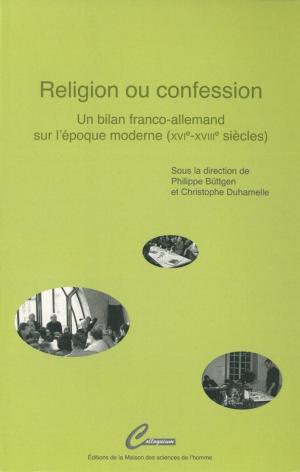 Cover of the book Religion ou confession by Collectif