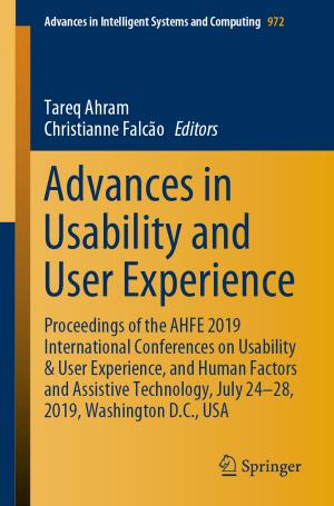 Cover of the book Advances in Usability and User Experience by Luca Simeone, Giorgia Lupi, Paolo Ciuccarelli