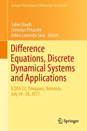 Cover of the book Difference Equations, Discrete Dynamical Systems and Applications by Felipe Amin Filomeno