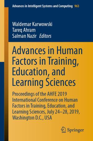 Cover of the book Advances in Human Factors in Training, Education, and Learning Sciences by Mikael Spång