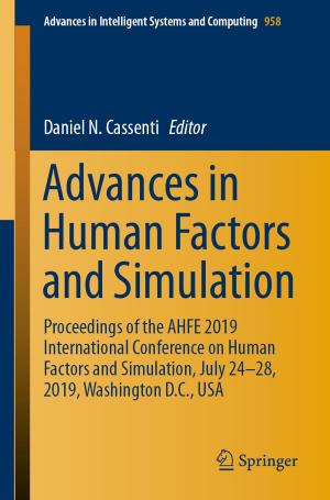 Cover of the book Advances in Human Factors and Simulation by Dean P. Chen