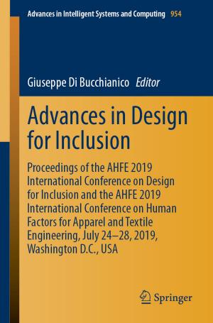 Cover of the book Advances in Design for Inclusion by Yogambigai Velmurugu