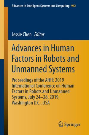 Cover of the book Advances in Human Factors in Robots and Unmanned Systems by Alexander Streltsov
