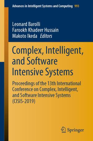 Cover of the book Complex, Intelligent, and Software Intensive Systems by Alessandro Franci