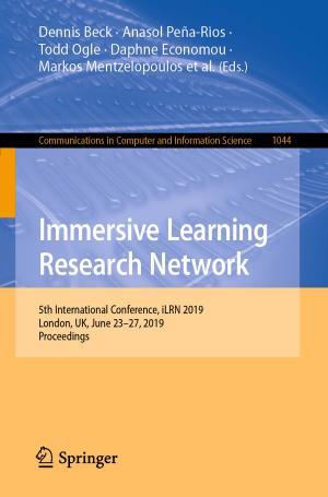 Cover of the book Immersive Learning Research Network by Jens Masuch, Manuel Delgado-Restituto