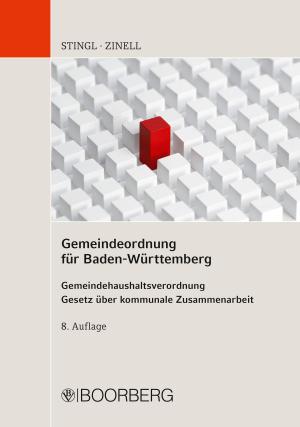 Cover of the book Gemeindeordnung für Baden-Württemberg by Manfred Frank, Günter Link