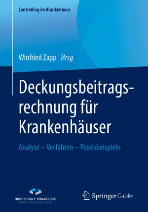 Cover of the book Deckungsbeitragsrechnung für Krankenhäuser by Eugen Wendler