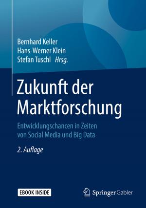 Cover of the book Zukunft der Marktforschung by Sebastian Fischer, Florian Fischer, Malte Kleinschmidt, Dirk Lange