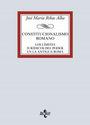 Cover of Constitucionalismo romano