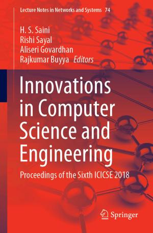 Cover of the book Innovations in Computer Science and Engineering by Niladri Sekhar Dash, L. Ramamoorthy