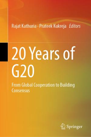 Cover of the book 20 Years of G20 by Xiaohua Zeng, Jixin Wang