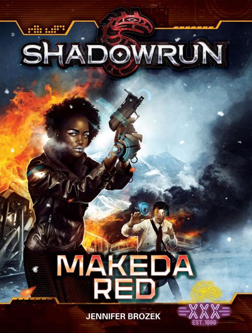 Cover of the book Shadowrun: Makeda Red by Jennifer Brozek, InMediaRes Productions LLC