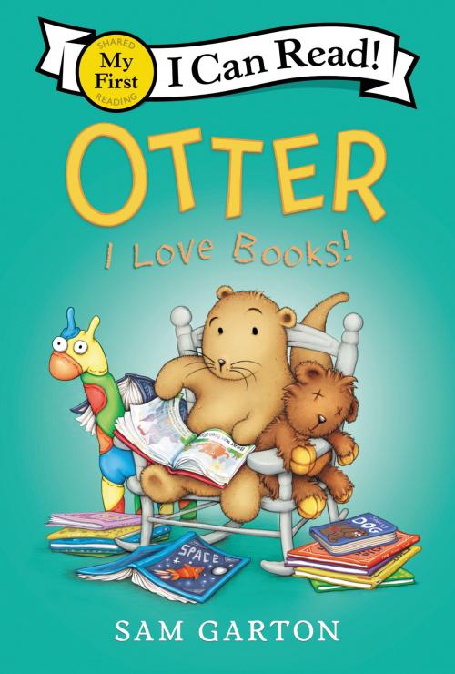 Cover of the book Otter: I Love Books! by Sam Garton, Balzer + Bray