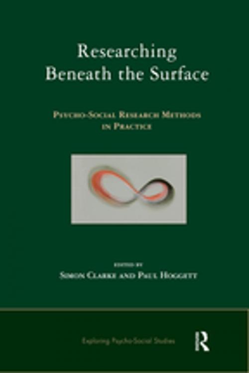 Cover of the book Researching Beneath the Surface by , Taylor and Francis