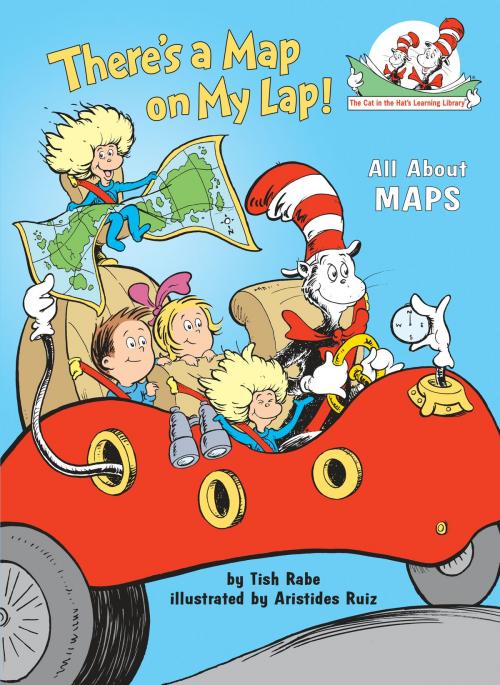 Cover of the book There's a Map on My Lap! by Tish Rabe, Random House Children's Books