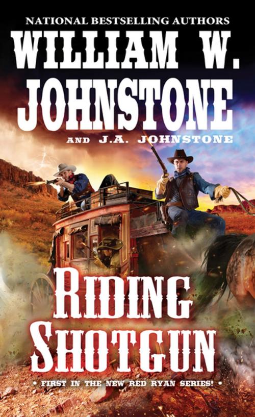 Cover of the book Riding Shotgun by William W. Johnstone, J.A. Johnstone, Pinnacle Books