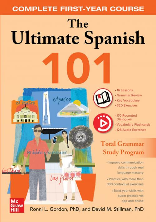 Cover of the book The Ultimate Spanish 101 by Ronni L. Gordon, David M. Stillman, McGraw-Hill Education