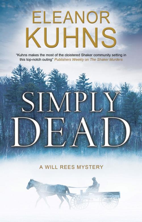 Cover of the book Simply Dead by Eleanor Kuhns, Severn House Publishers