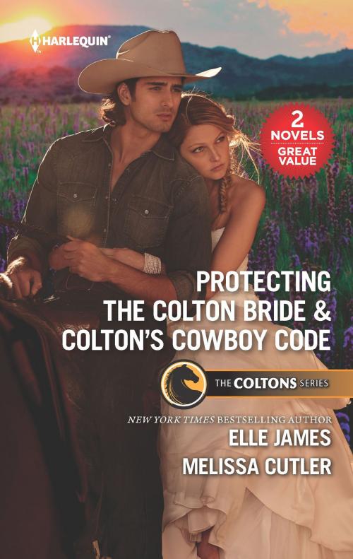 Cover of the book Protecting the Colton Bride & Colton's Cowboy Code by Elle James, Melissa Cutler, Harlequin