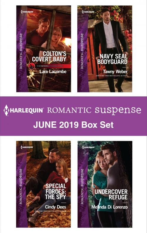 Cover of the book Harlequin Romantic Suspense June 2019 Box Set by Lara Lacombe, Cindy Dees, Tawny Weber, Melinda Di Lorenzo, Harlequin