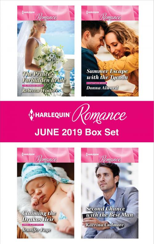 Cover of the book Harlequin Romance June 2019 Box Set by Rebecca Winters, Donna Alward, Jennifer Faye, Katrina Cudmore, Harlequin
