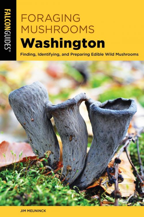 Cover of the book Foraging Mushrooms Washington by Jim Meuninck, Falcon Guides