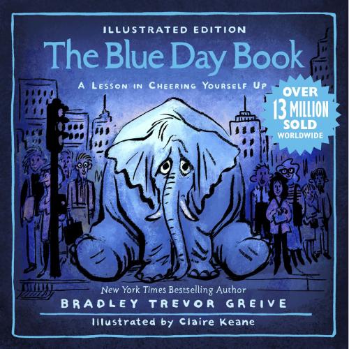 Cover of the book The Blue Day Book Illustrated Edition by Bradley Trevor Greive, Andrews McMeel Publishing