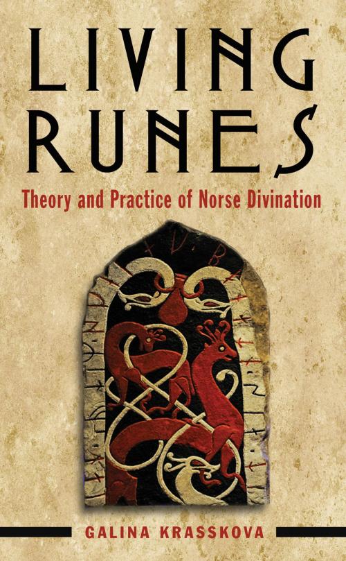 Cover of the book Living Runes by Galina Krasskova, Red Wheel Weiser