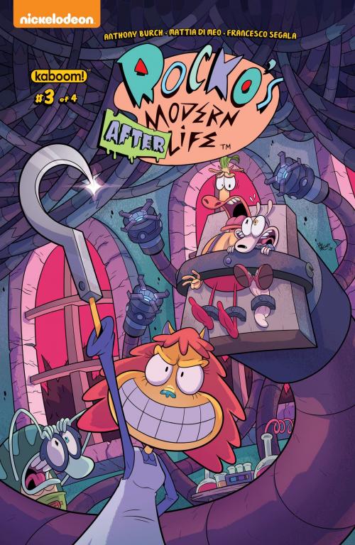 Cover of the book Rocko's Modern Afterlife #3 by Anthony Burch, Francesco Segala, KaBOOM!