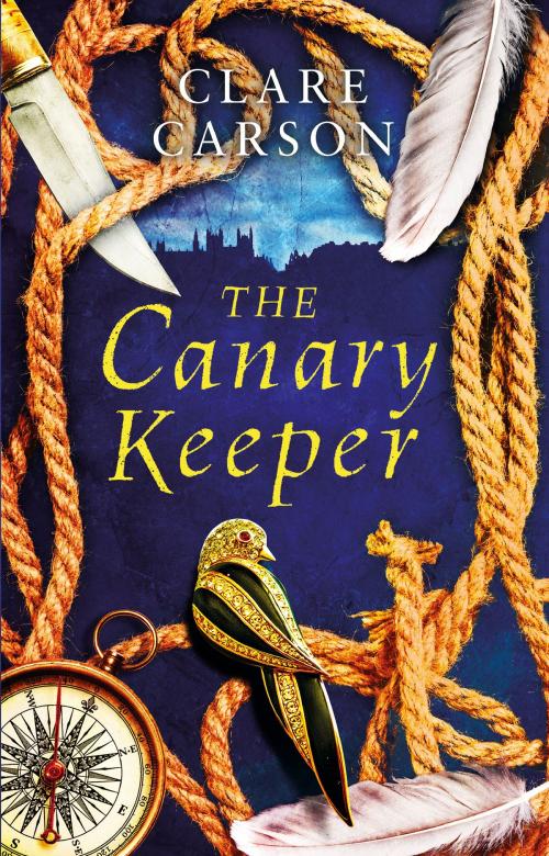 Cover of the book The Canary Keeper by Clare Carson, Head of Zeus