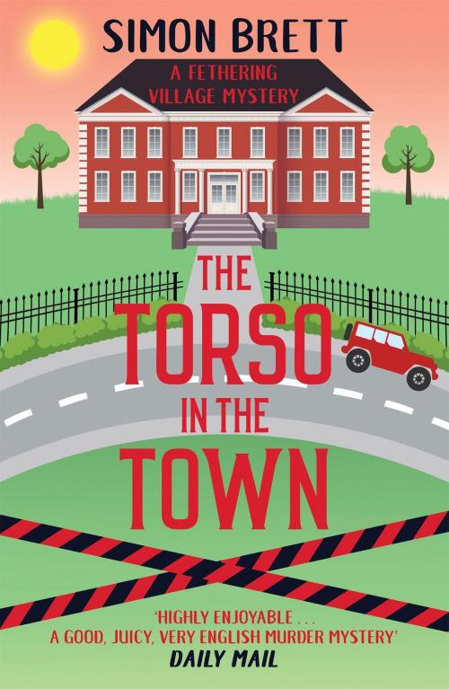 Cover of the book The Torso in the Town by Simon Brett, Canongate Books